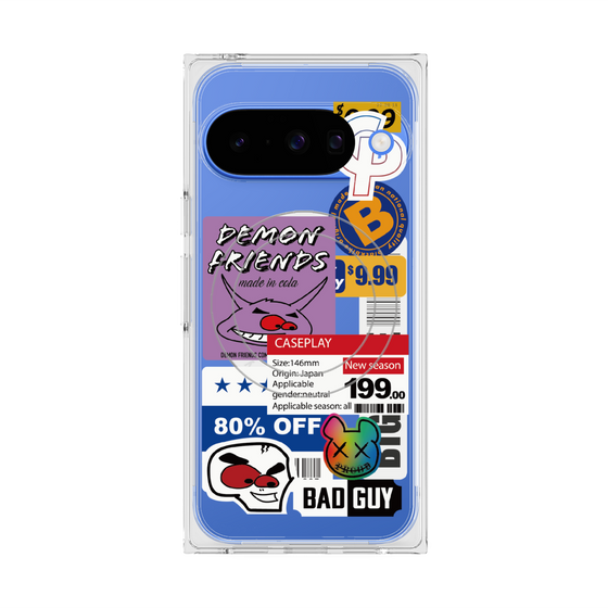 Premium Square Case with Pixelsnap［ Demon Friends Sticker .3 ］
