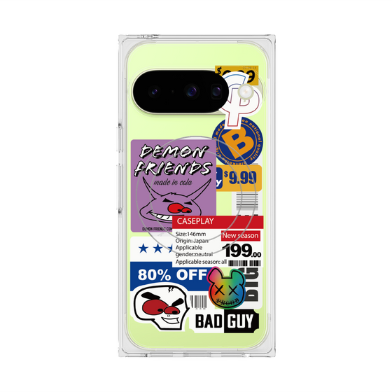 Premium Square Case with Pixelsnap［ Demon Friends Sticker .3 ］