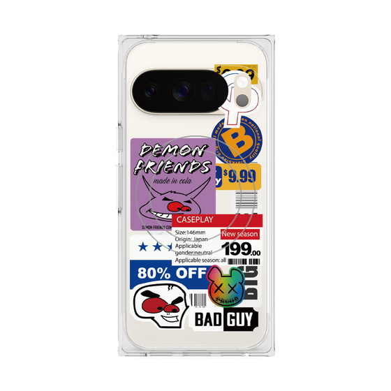 Premium Square Case with Pixelsnap［ Demon Friends Sticker .3 ］