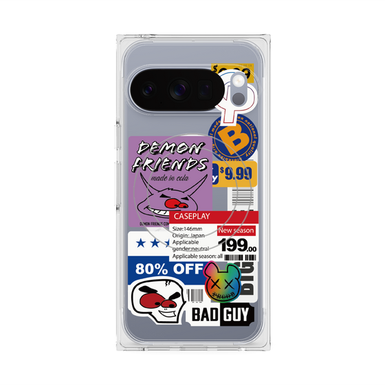 Premium Square Case with Pixelsnap［ Demon Friends Sticker .3 ］