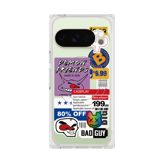 Premium Square Case with Pixelsnap［ Demon Friends Sticker .3 ］