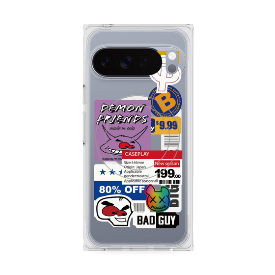 Premium Square Case with Pixelsnap［ Demon Friends Sticker .3 ］