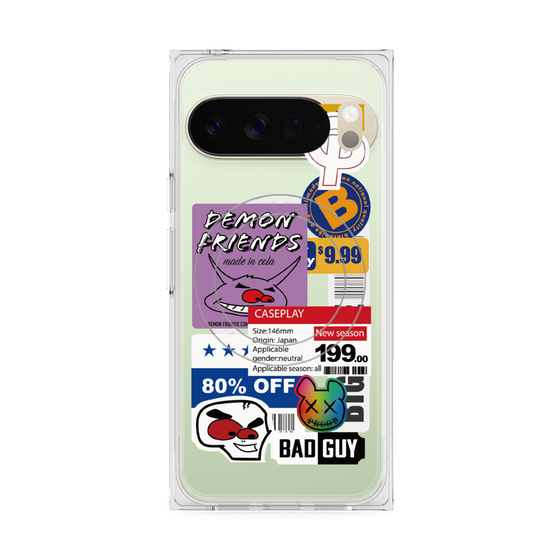Premium Square Case with Pixelsnap［ Demon Friends Sticker .3 ］