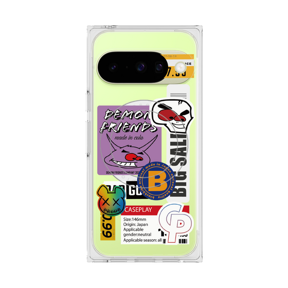 Premium Square Case with Pixelsnap［ Demon Friends Sticker .4 ］