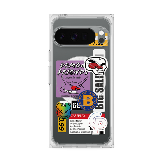 Premium Square Case with Pixelsnap［ Demon Friends Sticker .4 ］