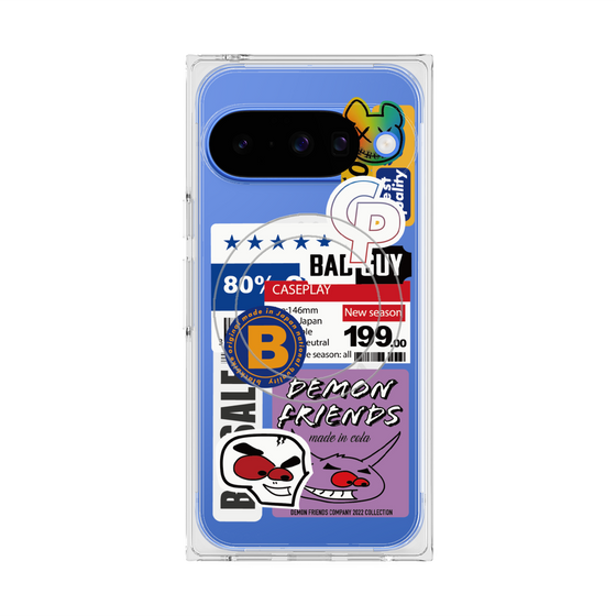 Premium Square Case with Pixelsnap［ Demon Friends Sticker .5 ］