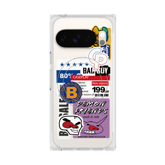 Premium Square Case with Pixelsnap［ Demon Friends Sticker .5 ］
