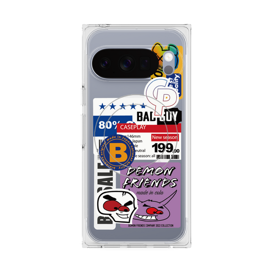Premium Square Case with Pixelsnap［ Demon Friends Sticker .5 ］