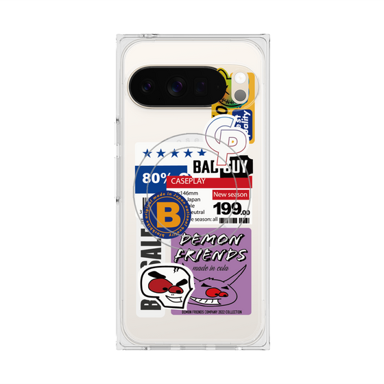 Premium Square Case with Pixelsnap［ Demon Friends Sticker .5 ］