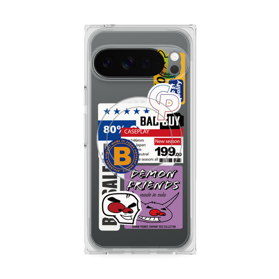Premium Square Case with Pixelsnap［ Demon Friends Sticker .5 ］