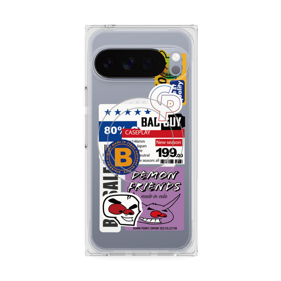 Premium Square Case with Pixelsnap［ Demon Friends Sticker .5 ］