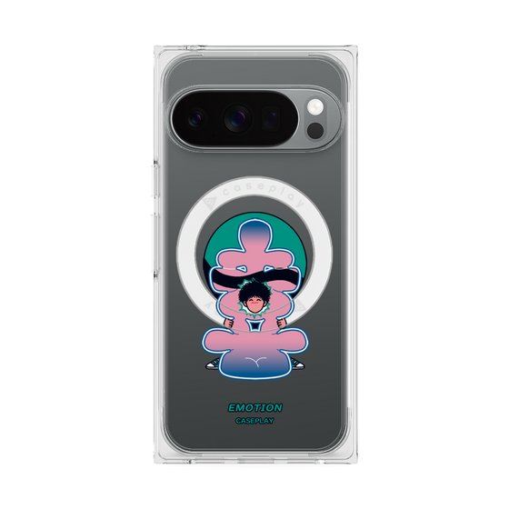 Premium Square Case with Pixelsnap［ Kido Ai Raku - Happiness ］