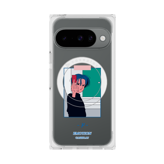 Premium Square Case with Pixelsnap［ Kido Ai Raku - Anger ］