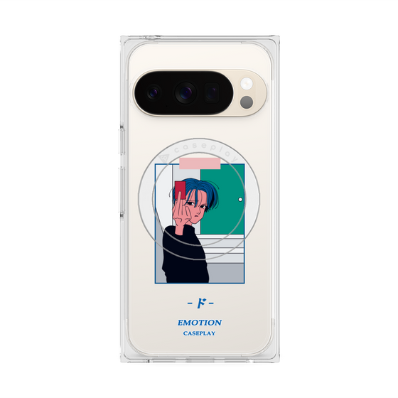 Premium Square Case with Pixelsnap［ Kido Ai Raku - Anger ］