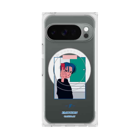 Premium Square Case with Pixelsnap［ Kido Ai Raku - Anger ］