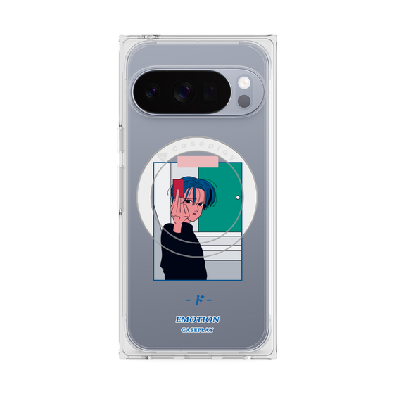 Premium Square Case with Pixelsnap［ Kido Ai Raku - Anger ］