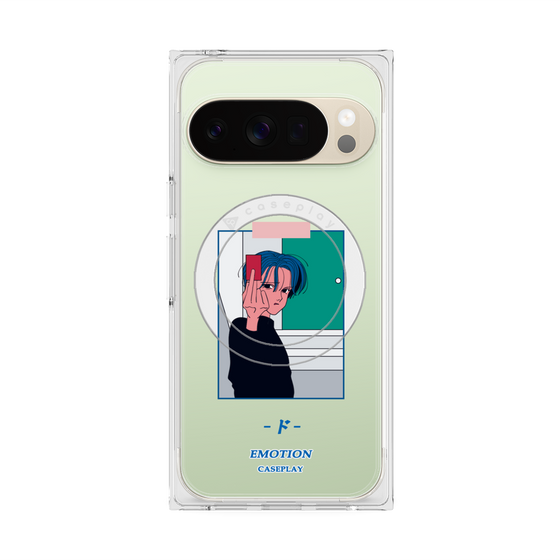 Premium Square Case with Pixelsnap［ Kido Ai Raku - Anger ］