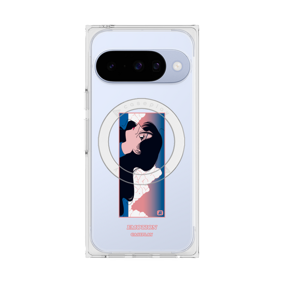 Premium Square Case with Pixelsnap［ Kido Ai Raku - Sorrow ］