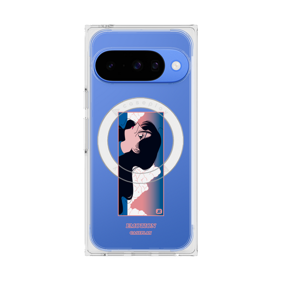 Premium Square Case with Pixelsnap［ Kido Ai Raku - Sorrow ］