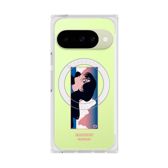 Premium Square Case with Pixelsnap［ Kido Ai Raku - Sorrow ］