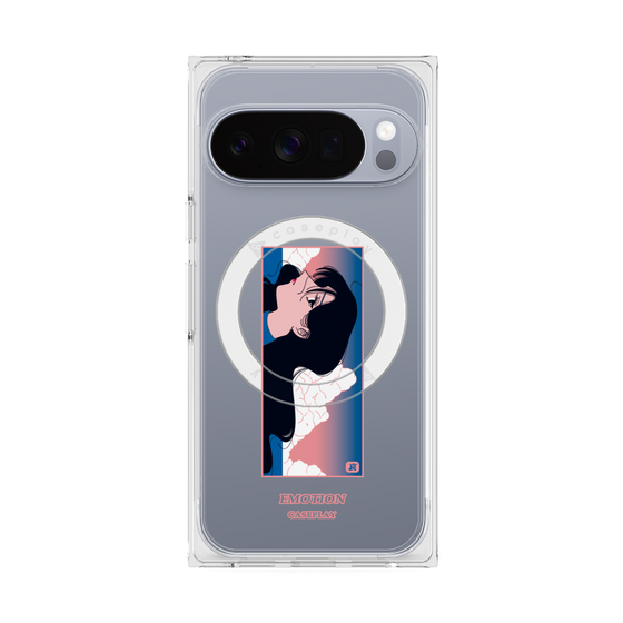 Premium Square Case with Pixelsnap［ Kido Ai Raku - Sorrow ］