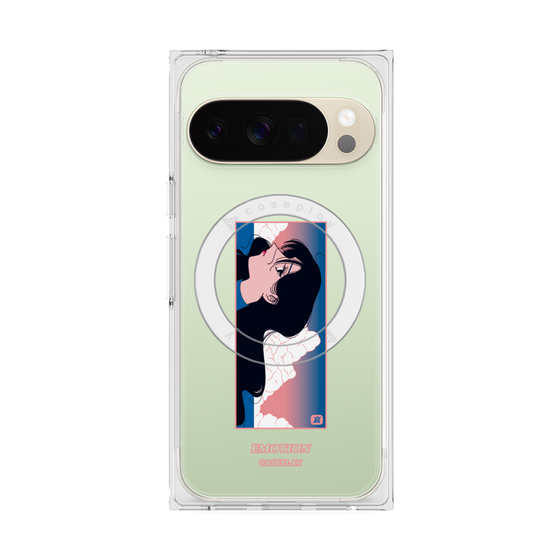 Premium Square Case with Pixelsnap［ Kido Ai Raku - Sorrow ］