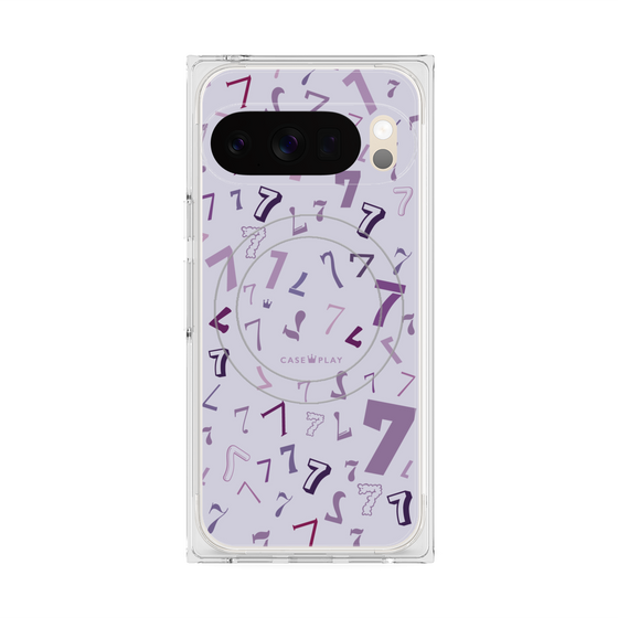 Premium Square Case with Pixelsnap［ Purple 7 ］