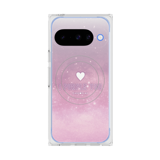 Premium Square Case with Pixelsnap［ I Purple You ］