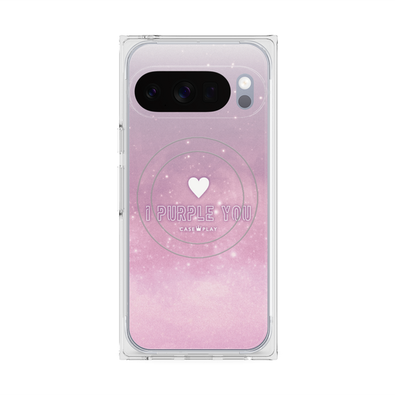 Premium Square Case with Pixelsnap［ I Purple You ］