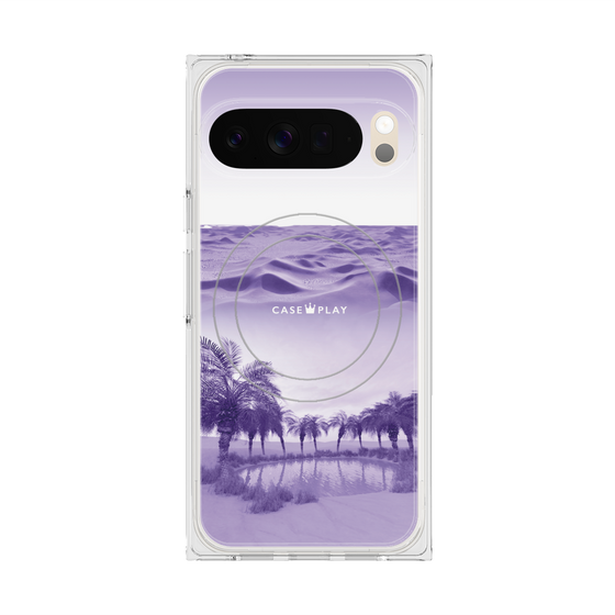 Premium Square Case with Pixelsnap［ Oasis & Desert ］