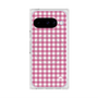 Premium Square Case with Pixelsnap［ Checkered Pink ］