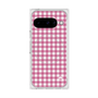 Premium Square Case with Pixelsnap［ Checkered Pink ］