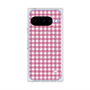 Premium Square Case with Pixelsnap［ Checkered Pink ］