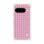 Premium Square Case with Pixelsnap［ Checkered Pink ］
