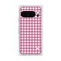 Premium Square Case with Pixelsnap［ Checkered Pink ］