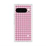 Premium Square Case with Pixelsnap［ Checkered Pink ］