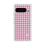 Premium Square Case with Pixelsnap［ Checkered Pink ］