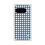 Premium Square Case with Pixelsnap［ Checkered Blue ］