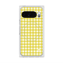 Premium Square Case with Pixelsnap［ Checkered Yellow ］
