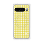 Premium Square Case with Pixelsnap［ Checkered Yellow ］