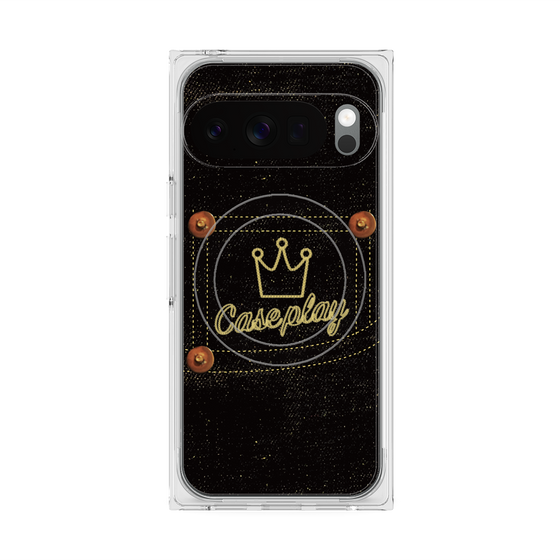 Premium Square Case with Pixelsnap［ Denim Black Jeans ］