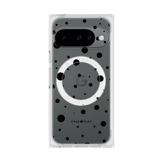 Premium Square Case with Pixelsnap［ Dippin Dots Black ］