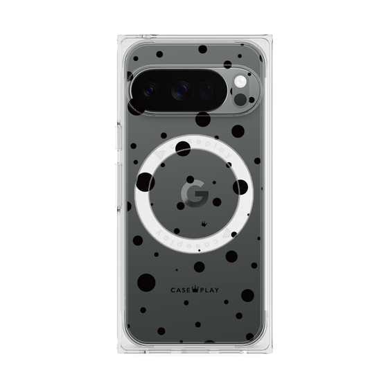 Premium Square Case with Pixelsnap［ Dippin Dots Black ］