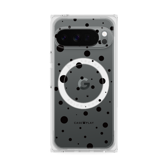 Premium Square Case with Pixelsnap［ Dippin Dots Black ］