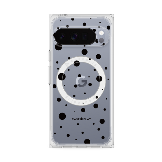 Premium Square Case with Pixelsnap［ Dippin Dots Black ］