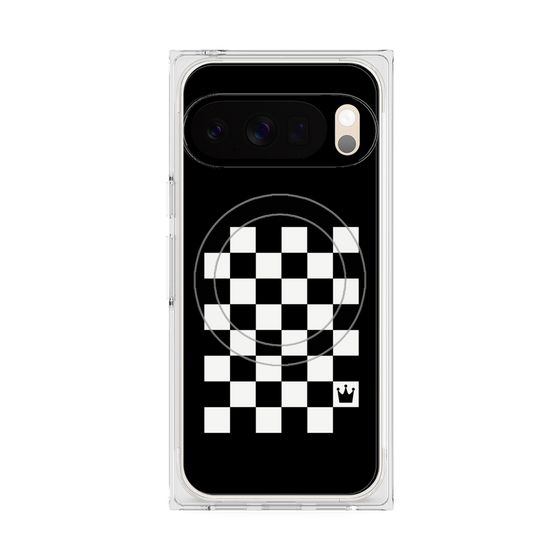 Premium Square Case with Pixelsnap［ Racing Checkered Flag ］