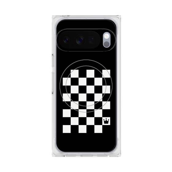 Premium Square Case with Pixelsnap［ Racing Checkered Flag ］