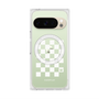 Premium Square Case with Pixelsnap［ Racing Checkered Flag White ］