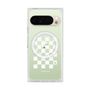 Premium Square Case with Pixelsnap［ Racing Checkered Flag White ］