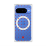 Premium Square Case with Pixelsnap［ CASEPLAY Crown Dots Red ］